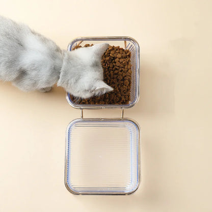 Elevated Non-Slip Pet Feeding Bowl for Cats & Small Dogs