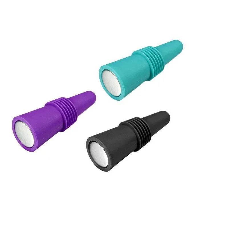 Silicone Wine Bottle Stopper Set