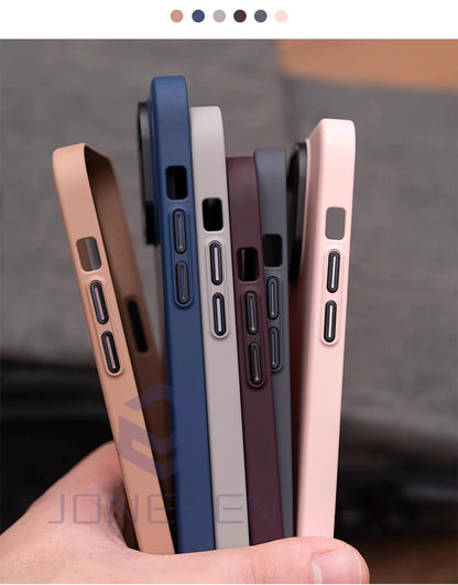 Retro Ultra Thin Matte Phone Case For iPhone