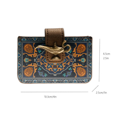 Vintage Retractable Card Holder Wallet
