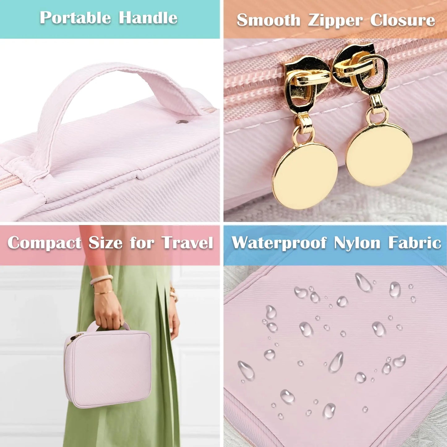 Travel Jewelry Organizer Binder Case