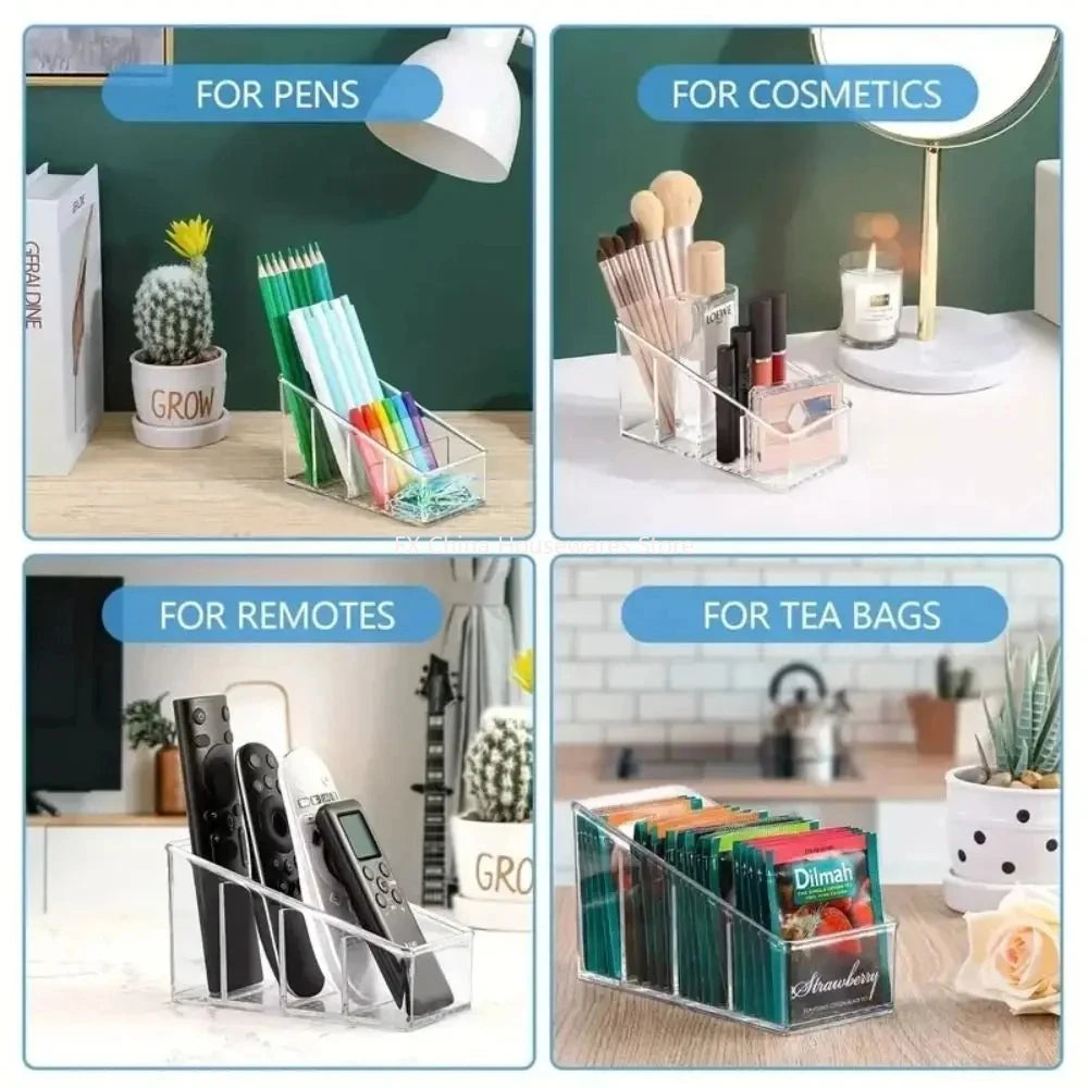 Remote Control Organizer with 4 Compartments
