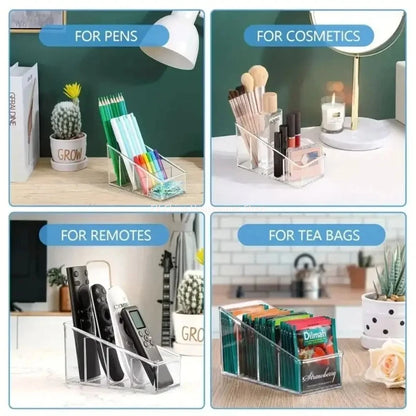 Remote Control Organizer with 4 Compartments