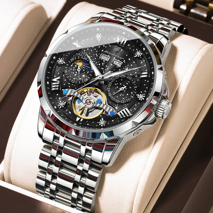 Men's Automatic Skeleton Mechanical Watch