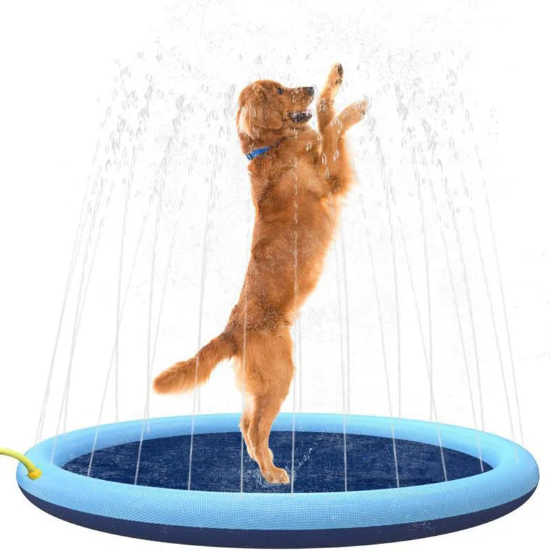 Interactive Dog Water Spray Splash Mat