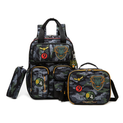 Boys 3-Piece School Backpack Set