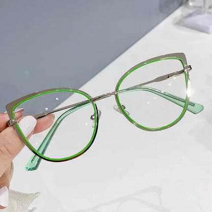 Anti-Blue Light Cat Eye Eyeglasses