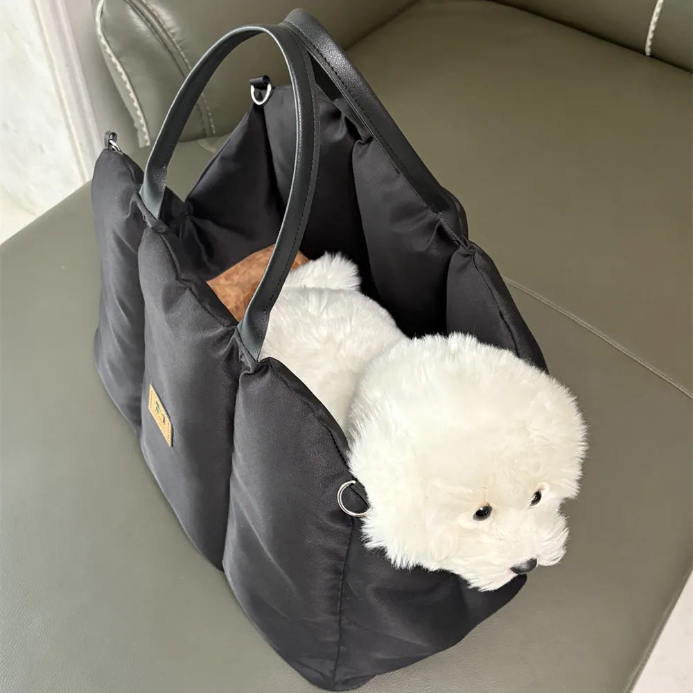 Soft Non-Slip Dog & Cat Car Seat Carrier Bed