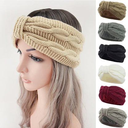 Women’s Winter Knitted Wide Headband