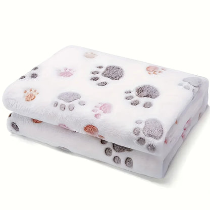 Soft Flannel Fleece Pet Blanket Mat