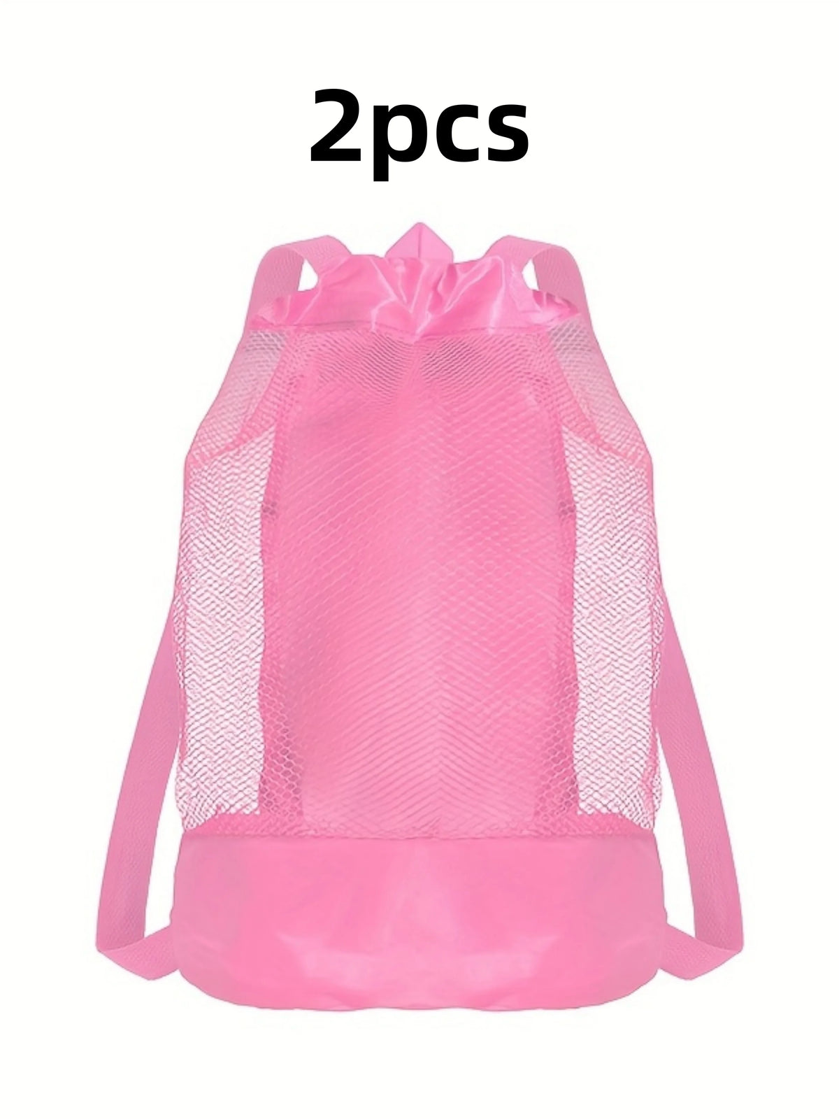 Large Capacity Mesh Beach Storage Backpack