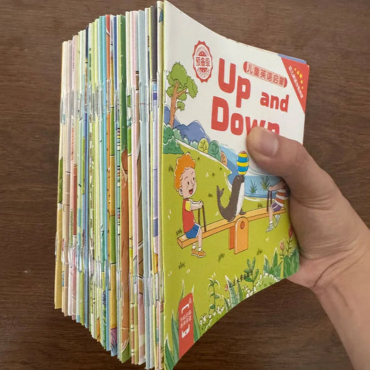 60 Books Set Kids English Early Learning Picture Books