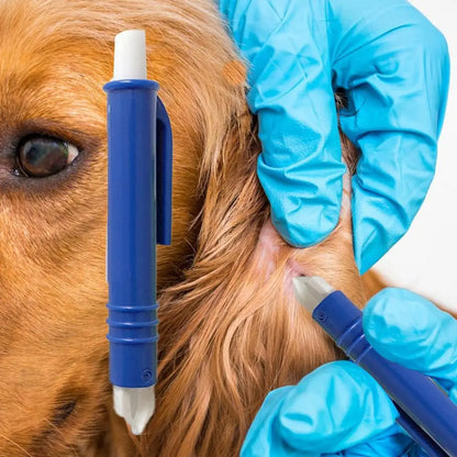 Pet Tick Remover Kit with Hooks & Tweezers