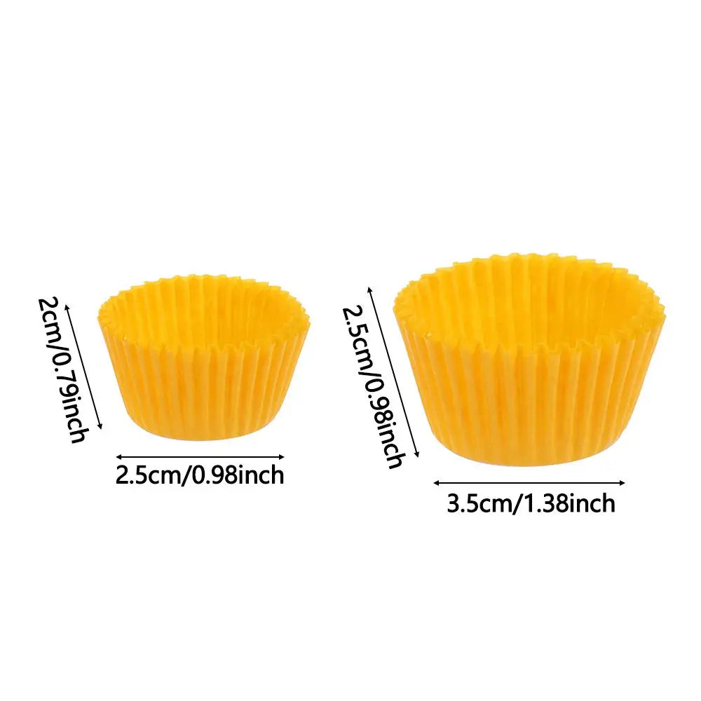 Mini Cupcake Paper Liners – Colourful Baking Cups