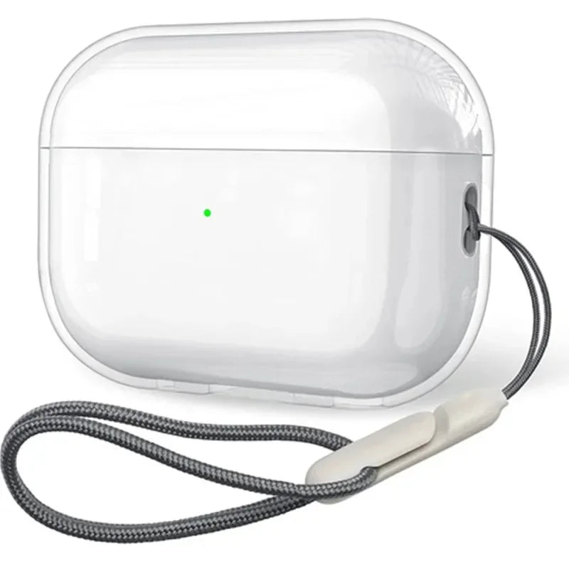 Clear TPU Case with Lanyard for AirPods
