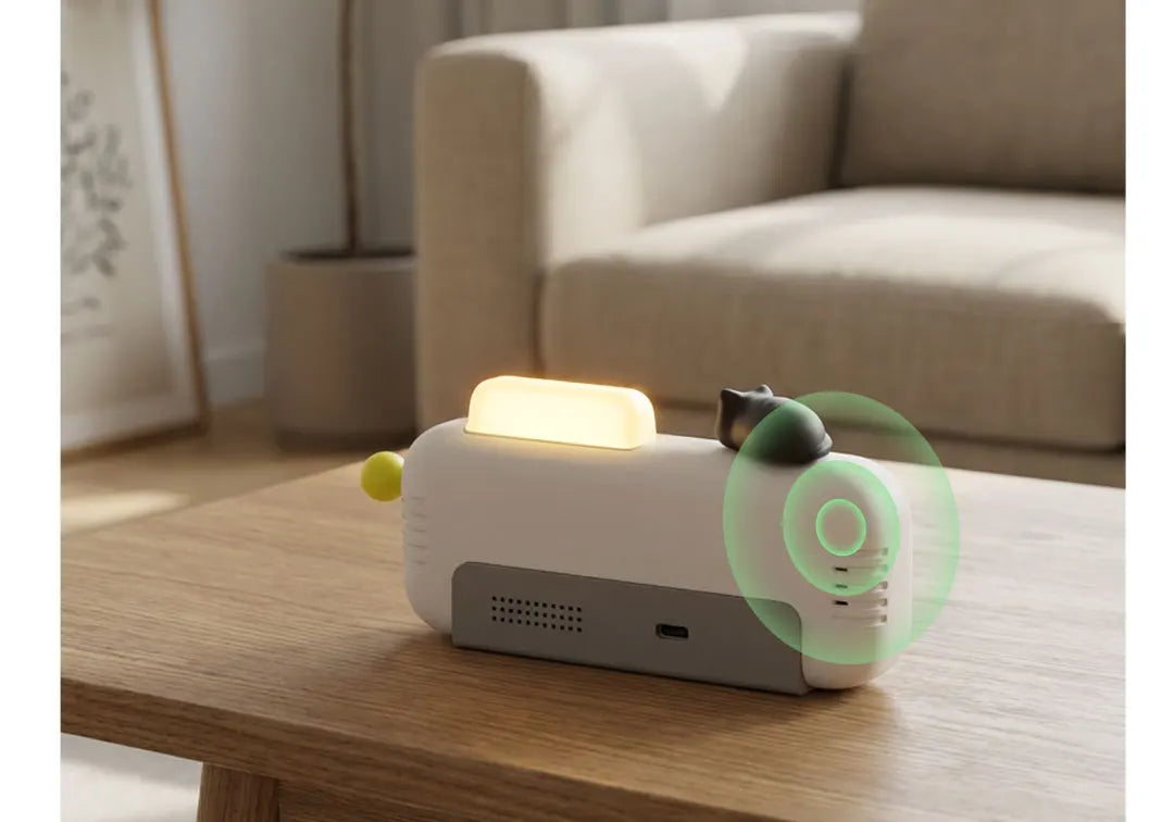 Smart Temperature & Humidity Desk Clock