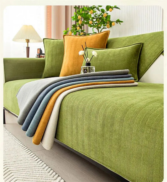 Universal Chenille Non-Slip Sofa Cover