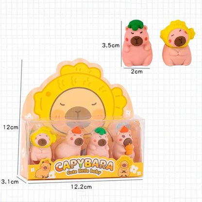 Cute Stationery Capybara Eraser