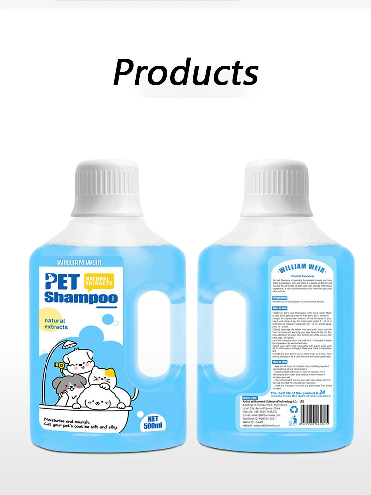 Pet Shampoo for Dogs & Cats