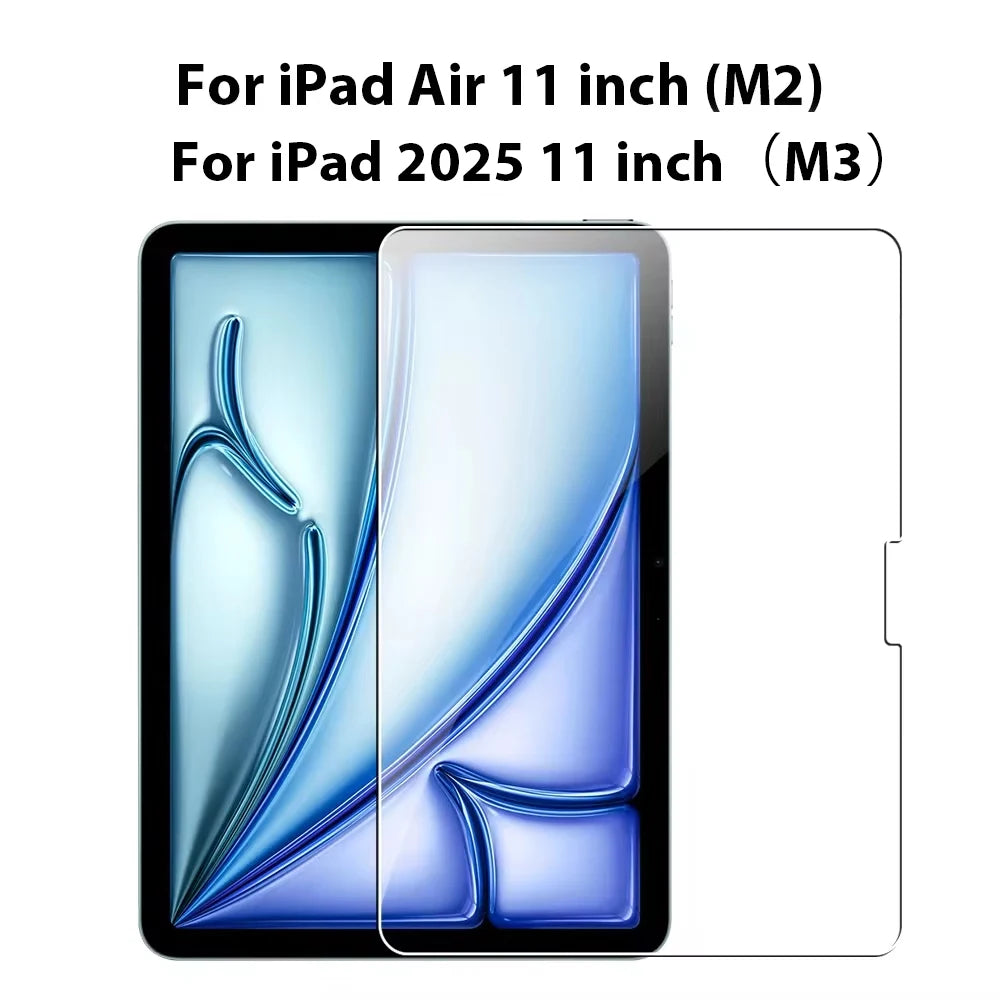 Tempered Glass Screen Protector for iPad Pro, Air, Mini & Standard iPad