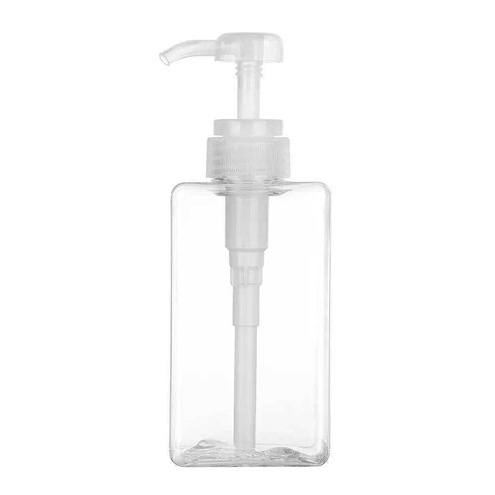 Clear PETG Refillable Soap Dispenser Bottle with Pump