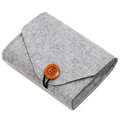 Felt Electronic Accessories Organizer Bag