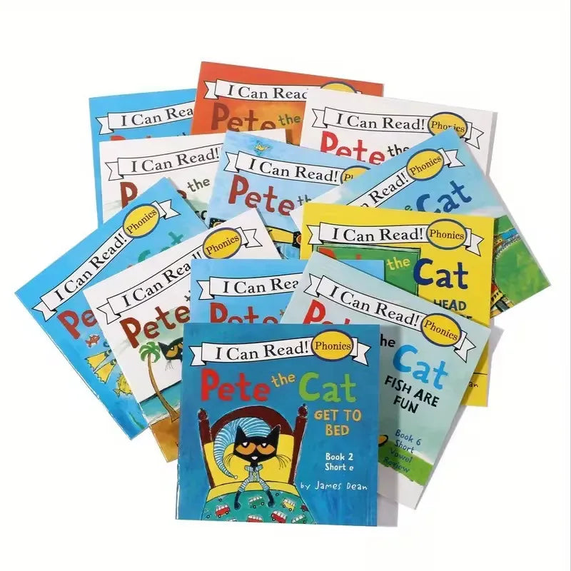 12 Books Set I Can Read English Picture Books