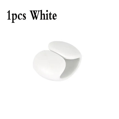 Self-Adhesive Cable Management Clips for Desk, Home & Office