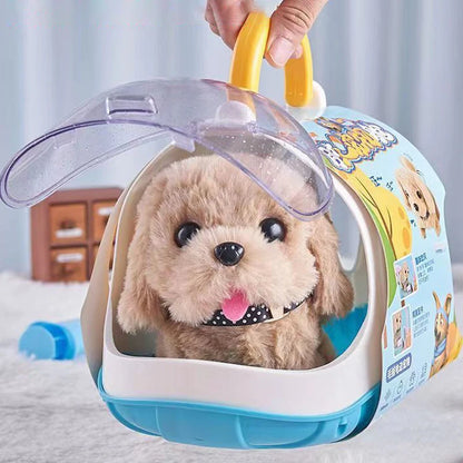 Electronic Walking Plush Puppy Toy