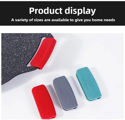Silicone Pot Handle Covers – Heat Resistant Grip Protectors