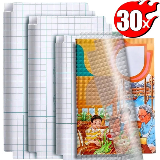 Clear Self-Adhesive Book Covers