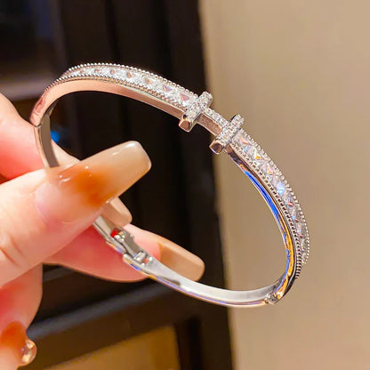 Women’s Luxury Stainless Steel Cuff Bracelet