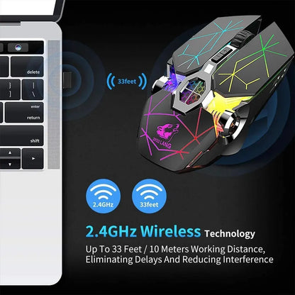 Wireless  Rechargeable Gaming Mouse