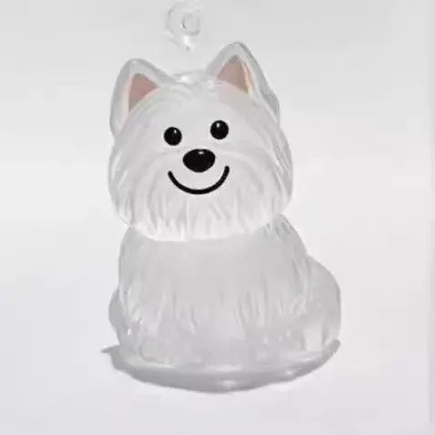 Pet Hair Memorial Keepsake Keychain