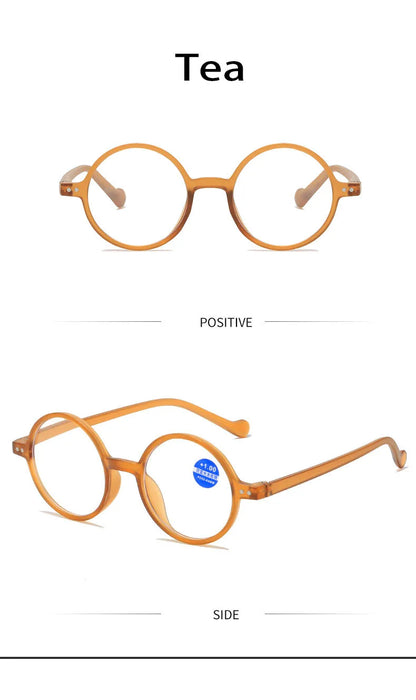 Vintage Round Frame Glasses