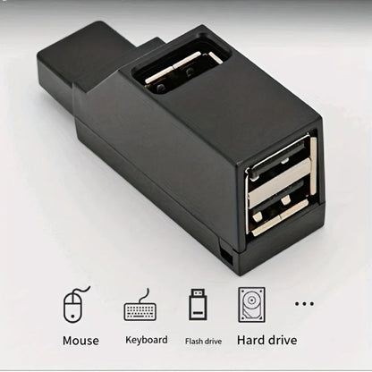 USB 3.0 Mini Hub Adapter – 3-Port Expansion