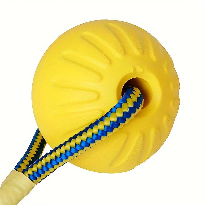 EVA Floating Dog Toy Ball with Pull Rope