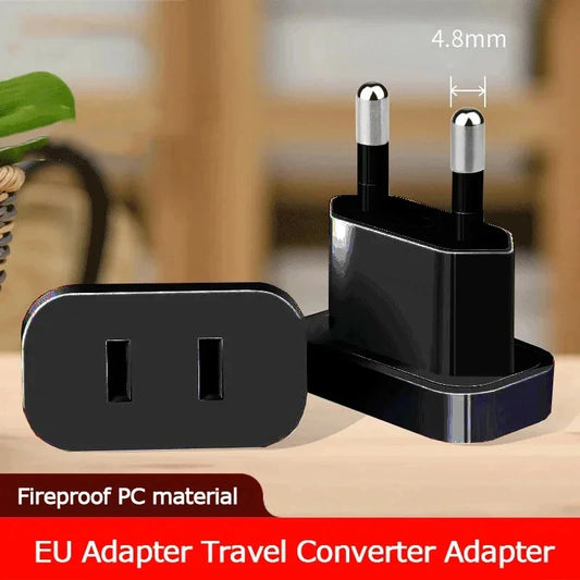 US to EU Travel Plug Adapter