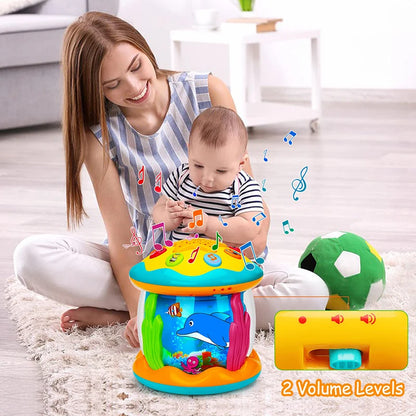 1-3 Years Babies Ocean Light Rotary Projector Musical Toy