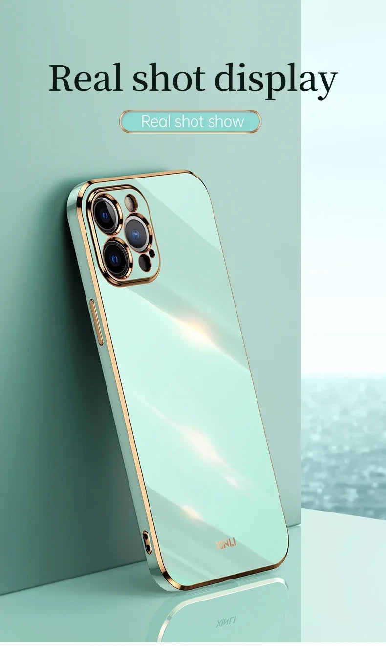 Solid Color Phone Case For iPhone
