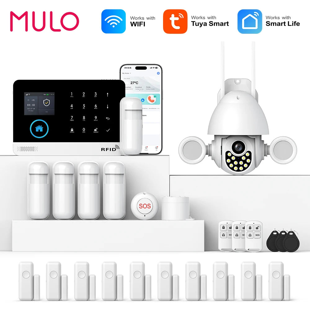 WiFi & GSM Security Alarm Kit