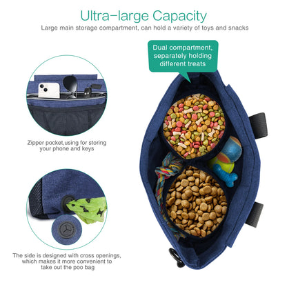 Hands-Free Dog Training Treat Pouch