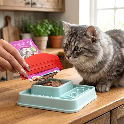Cat Food Pouch Squeezer