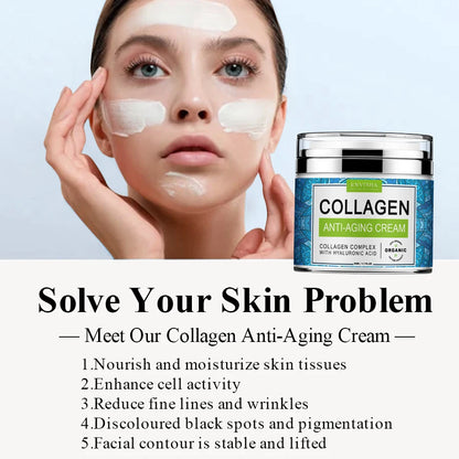 Envisha Collagen Hyaluronic Anti-Aging Face Cream