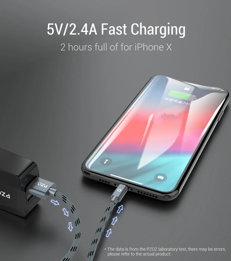 Braided Lightning Charging Cable