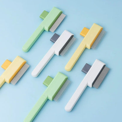 Self-Cleaning Pet Shedding Comb