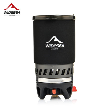 Widesea Camping Cooking System with Heat Exchanger