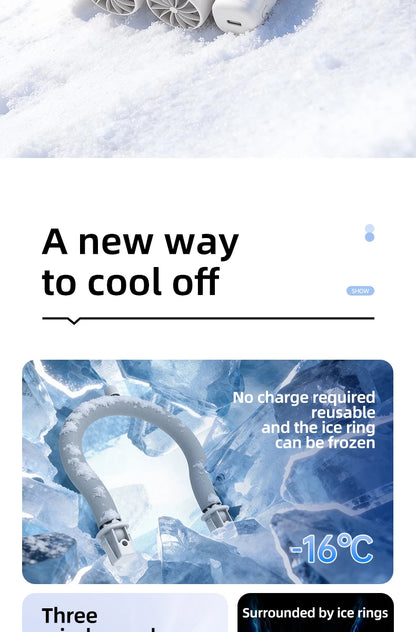 Portable Bladeless Neck Fan