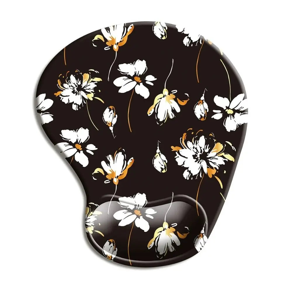 Ergonomic Silicone Mouse Pad with Wrist Rest for Home, Office & Gaming