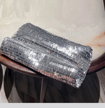 Women’s Sequin Envelope Clutch Bag